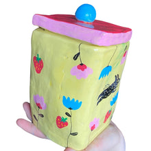 Load image into Gallery viewer, NEW 'Summertime' Storage Jar (One-Off)