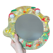 Load image into Gallery viewer, BIG Ponky Wall Mirror in earthy marble (one off)