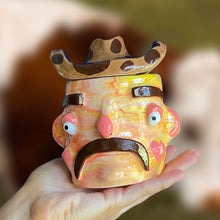 Load image into Gallery viewer, Cow-Print Marble Cowboy (One-Off)