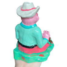 Load image into Gallery viewer, Cowboy Campfire Candle Holder (One-off Strawberries)