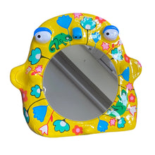 Load image into Gallery viewer, 'Tropical Chameleons' Stand-Up Mirror (one-off)
