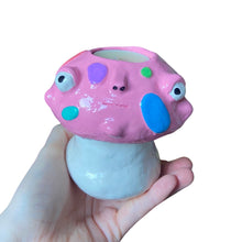 Load image into Gallery viewer, Mushroom Tea-light Candle Holder (Pastels - One-Off)