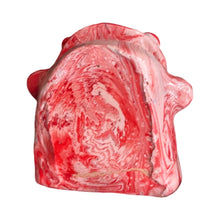 Load image into Gallery viewer, Pink + Red Marble Glasses Holders (one-off)