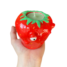 Load image into Gallery viewer, The Red Strawberry Candle Holder
