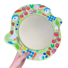 Load image into Gallery viewer, 'Farmers Market' BIG Ponky Wall Mirror (one-off)