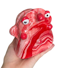Load image into Gallery viewer, Pink + Red Marble Glasses Holders (one-off)