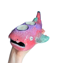 Load image into Gallery viewer, Magical Whale Shark Tealight Candle Holder (One-Off)