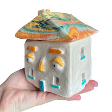 Load image into Gallery viewer, 'Blue and Orange Marble' House