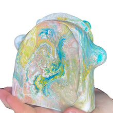 Load image into Gallery viewer, Marble Glasses Holders teal swirl (one off ready to ship)