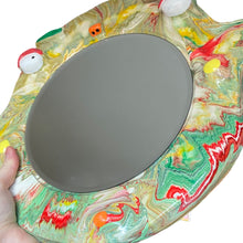 Load image into Gallery viewer, BIG Ponky Wall Mirror in earthy marble (one off)