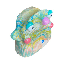 Load image into Gallery viewer, Marble Glasses Holders teal swirl (one off ready to ship)