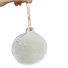 Load image into Gallery viewer, Bauble Christmas Decorations (Silver)