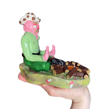 Load image into Gallery viewer, Woodland Cowboy Campfire Candle Holder (One-off)