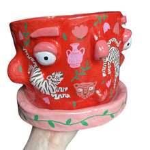Load image into Gallery viewer, 'Tiger's' Large Plant Pot (One-Off)