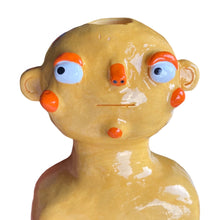 Load image into Gallery viewer, Light Orange Candlestick Holder (one-off)