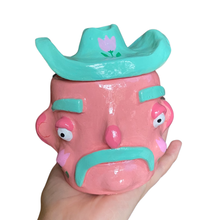 Load image into Gallery viewer, 'Teal Garden' Cowboy (One-Off)