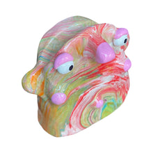 Load image into Gallery viewer, Marble Glasses Holders pink swirl (one off ready to ship)