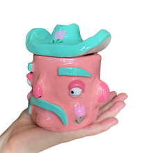 Load image into Gallery viewer, 'Teal Garden' Cowboy (One-Off)