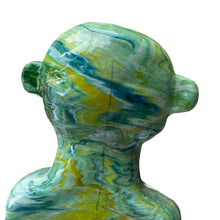 Load image into Gallery viewer, Green Marble Candlestick Holder (one-off)