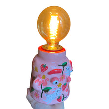 Load image into Gallery viewer, 'Pink Rabbits' Lamp Base (One-Off)