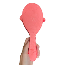 Load image into Gallery viewer, Hand-Held 'Wavy Pink' Mirror