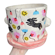 Load image into Gallery viewer, 'Summer Forest' Large Plant Pot (One-Off)