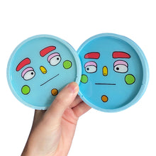 Load image into Gallery viewer, Blue Circles Coaster Set