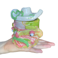 Load image into Gallery viewer, 'Wobbly Snake' Cowboy (One-Off)