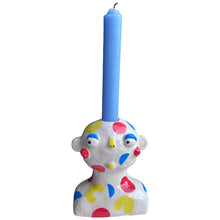 Load image into Gallery viewer, Abstract Shapes Candlestick Holder (one-off)