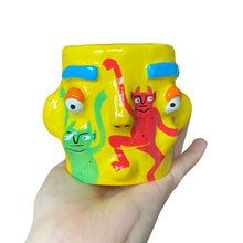 Load image into Gallery viewer, 'Dancing Devils' Lil' Devil Pot