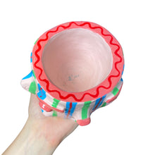 Load image into Gallery viewer, 'Stripes' Classic Pot (One-Off)