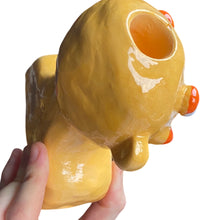 Load image into Gallery viewer, Light Orange Candlestick Holder (one-off)