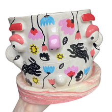 Load image into Gallery viewer, 'Summer Forest' Large Plant Pot (One-Off)