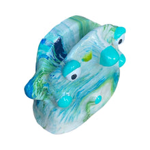 Load image into Gallery viewer, Marble Glasses Holders teal n green 2 (one off ready to ship)