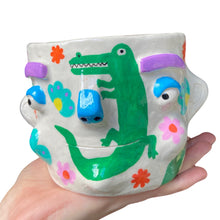 Load image into Gallery viewer, 'Crocs' Chunky Pot (One-Off) (Copy)