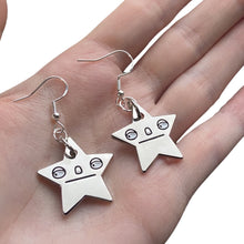 Load image into Gallery viewer, NEW Star PonkyWots Earrings (Silver)