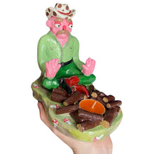 Load image into Gallery viewer, Woodland Cowboy Campfire Candle Holder (One-off)