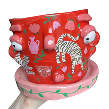 Load image into Gallery viewer, 'Tiger's' Large Plant Pot (One-Off)