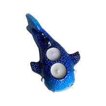 Load image into Gallery viewer, Blue Whale Shark Tealight Candle Holder (One-Off)