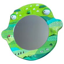 Load image into Gallery viewer, 'British Countryside' BIG Ponky Wall Mirror (one-off design)