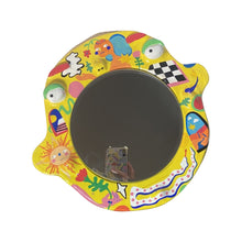 Load image into Gallery viewer, 'Ponky's Surreal World' BIG Ponky Wall Mirror (one-off design)