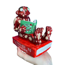 Load image into Gallery viewer, 'A Fungi-ed To Mushrooms' Bookend (One-Off) was £80 now £65