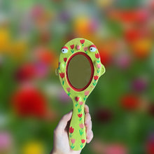 Load image into Gallery viewer, Garden Tulips Hand-Held Mirror (One-Off)