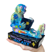 Load image into Gallery viewer, 'PonkyWots Guide to the Galaxy' Bookend (One-Off)