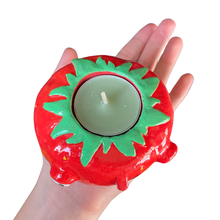 Load image into Gallery viewer, The Red Strawberry Candle Holder