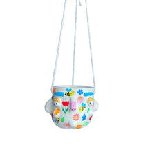 Load image into Gallery viewer, 'Busy Bees' Hanging Pot
