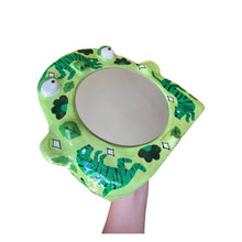 Load image into Gallery viewer, 'Green Tiger' Stand-Up Mirror (one-off)