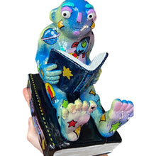 Load image into Gallery viewer, 'PonkyWots Guide to the Galaxy' Bookend (One-Off)