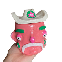 Load image into Gallery viewer, 'Green & Pink' Cowboy (One-Off)