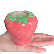 Load image into Gallery viewer, NEW The Pink Strawberry Candle Holder